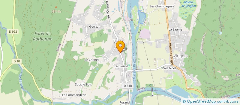 localisation de l'entreprise AMICALE DES SAPEURS-POMPIERS DE BRENS à BRENS