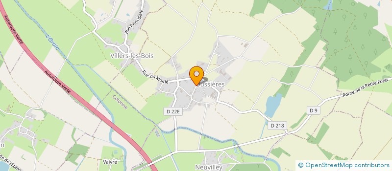 localisation de l'entreprise AMICALE DES SAPEURS POMPIERS DE CHAMBLAY  TOURMONT