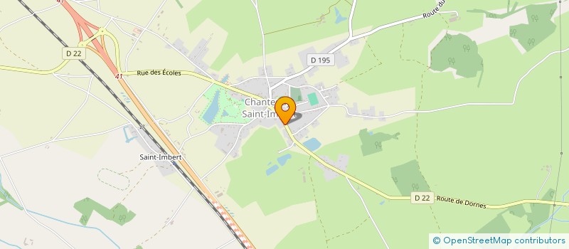 localisation de l'entreprise AMICALE DES SAPEURS POMPIERS DE CHANTENAY ST IMBERT à CHANTENAY-SAINT-IMBERT