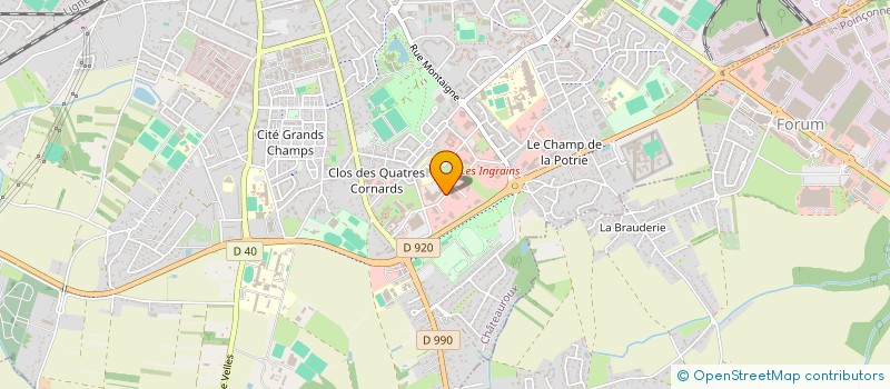 localisation de l'entreprise AMICALE DES SAPEURS POMPIERS DE CHATEAUROUX à CHATEAUROUX