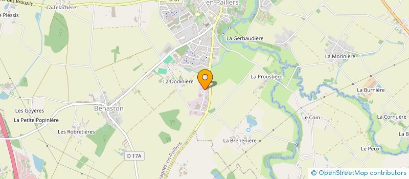 localisation de l'entreprise AMICALE DES SAPEURS POMPIERS DE CHAVAGNES EN PAILLERS  CHAVAGNES-EN-PAILLERS