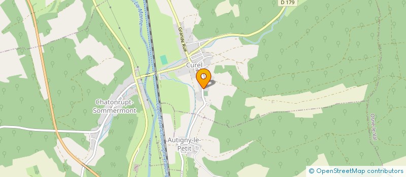 localisation de l'entreprise AMICALE DES SAPEURS POMPIERS DE CUREL à CUREL
