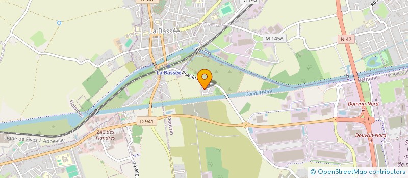 localisation de l'entreprise AMICALE DES SAPEURS POMPIERS DE HAISNES/VERMELLES à HAISNES