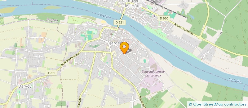 localisation de l'entreprise AMICALE DES SAPEURS POMPIERS DE JARGEAU à JARGEAU