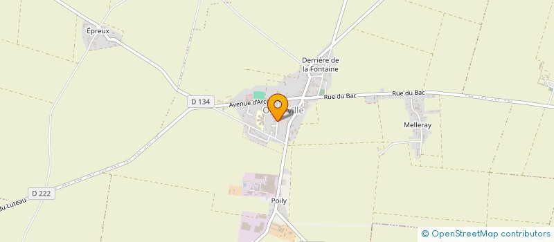 localisation de l'entreprise AMICALE DES SAPEURS-POMPIERS DE L'OUTARVILLOIS à OUTARVILLE
