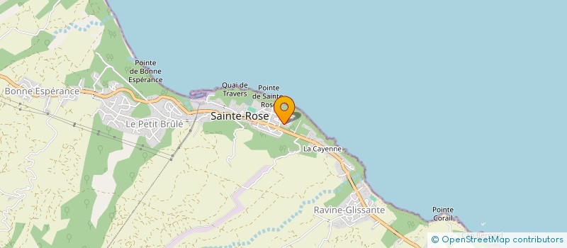 localisation de l'entreprise AMICALE DES SAPEURS-POMPIERS DE LA FOURNAISE à SAINTE-ROSE