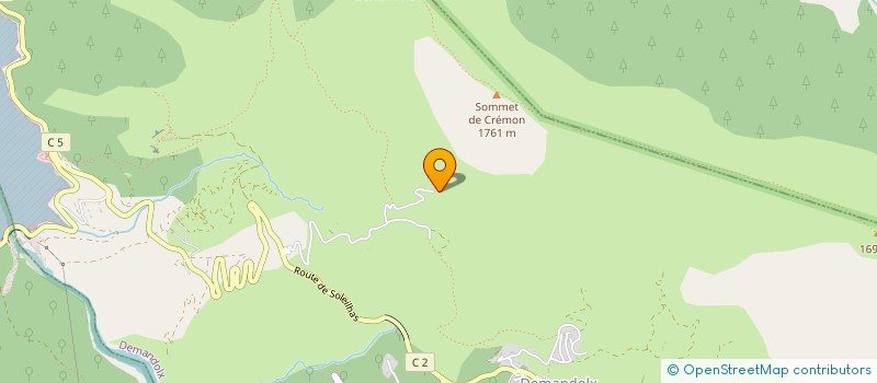 localisation de l'entreprise AMICALE DES SAPEURS POMPIERS DE LA PALUD SUR VERDON à LA PALUD-SUR-VERDON