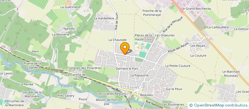 localisation de l'entreprise AMICALE DES SAPEURS POMPIERS DE LOUANS  LOUANS