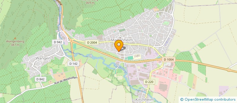 localisation de l'entreprise AMICALE DES SAPEURS POMPIERS DE MARLENHEIM  MARLENHEIM