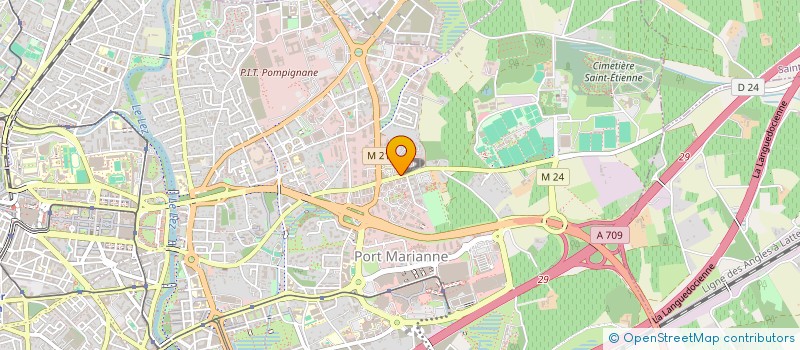 localisation de l'entreprise AMICALE DES SAPEURS POMPIERS DE MONTPELLIER à MONTPELLIER
