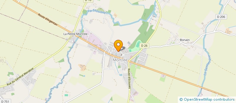 localisation de l'entreprise AMICALE DES SAPEURS POMPIERS DE MORTREE à MORTREE