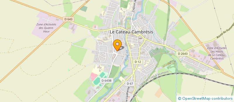 localisation de l'entreprise AMICALE DES SAPEURS POMPIERS DE NEUVILLY  NEUVILLY