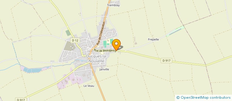 localisation de l'entreprise AMICALE DES SAPEURS POMPIERS DE OUCQUES  OUCQUES LA NOUVELLE