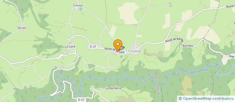 localisation de l'entreprise AMICALE DES SAPEURS POMPIERS DE PLEAUX à PLEAUX