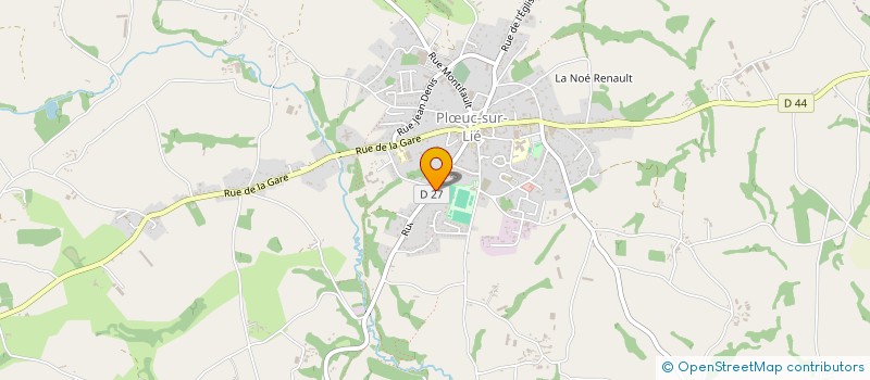 localisation de l'entreprise AMICALE DES SAPEURS POMPIERS DE PLOEUC  PLUC-L'HERMITAGE