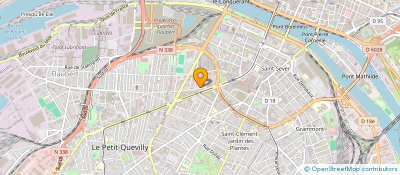 localisation de l'entreprise AMICALE DES SAPEURS POMPIERS DE ROUEN SUD  ROUEN