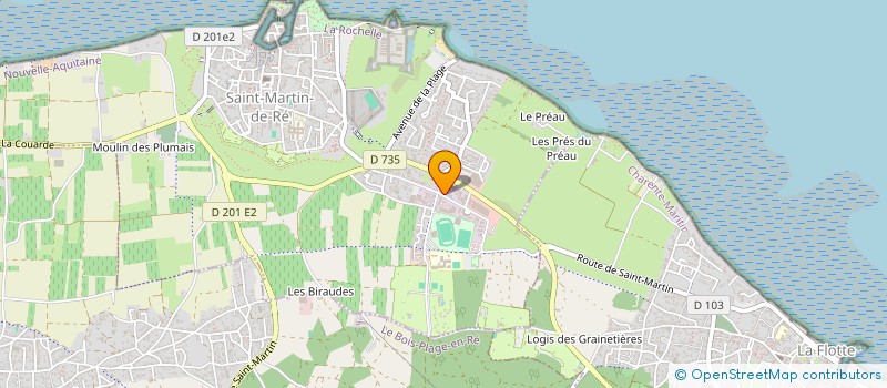 localisation de l'entreprise AMICALE DES SAPEURS POMPIERS DE SAINT MARTIN DE RE  SAINT-MARTIN-DE-RE