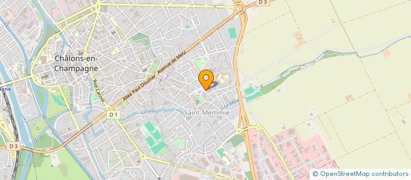 localisation de l'entreprise AMICALE DES SAPEURS POMPIERS DE SAINT-MEMMIE  SAINT-MEMMIE