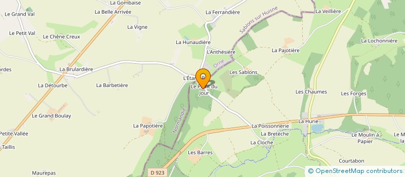 localisation de l'entreprise AMICALE DES SAPEURS POMPIERS DE SAINT VICTOR DE BUTHON à SAINT-VICTOR-DE-BUTHON