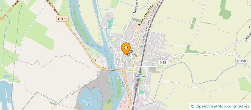 localisation de l'entreprise AMICALE DES SAPEURS POMPIERS DE SEURRE  SEURRE