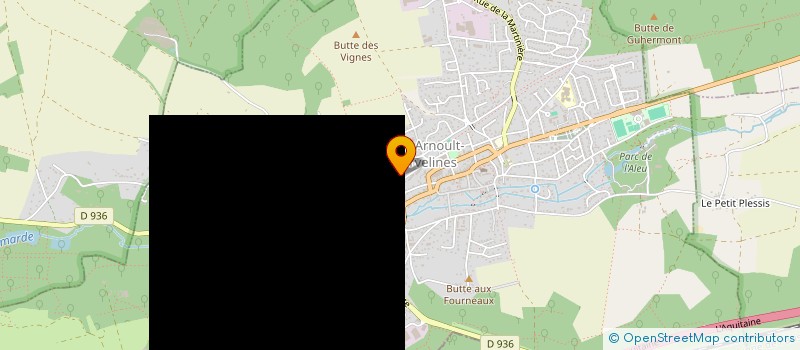 localisation de l'entreprise AMICALE DES SAPEURS POMPIERS DE ST ARNOULT EN YVELINES à SAINT-ARNOULT-EN-YVELINES