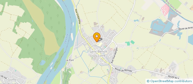 localisation de l'entreprise AMICALE DES SAPEURS POMPIERS DE ST BENOIT SUR LOIRE à SAINT-BENOIT-SUR-LOIRE
