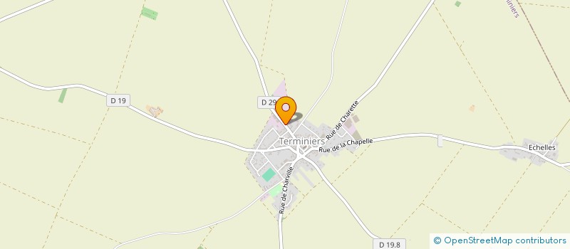 localisation de l'entreprise AMICALE DES SAPEURS POMPIERS DE TERMINIERS-LUMEAU à TERMINIERS
