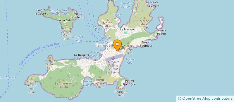 localisation de l'entreprise AMICALE DES SAPEURS-POMPIERS DE TERRE DE HAUT à TERRE-DE-HAUT