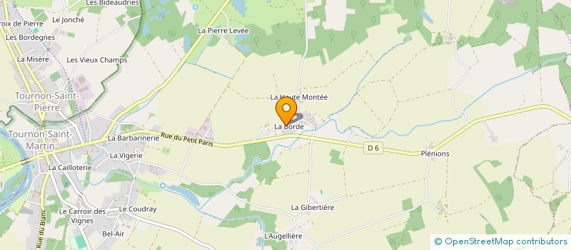 localisation de l'entreprise AMICALE DES SAPEURS POMPIERS DE TOURNON-SAINT-MARTIN à TOURNON-SAINT-MARTIN
