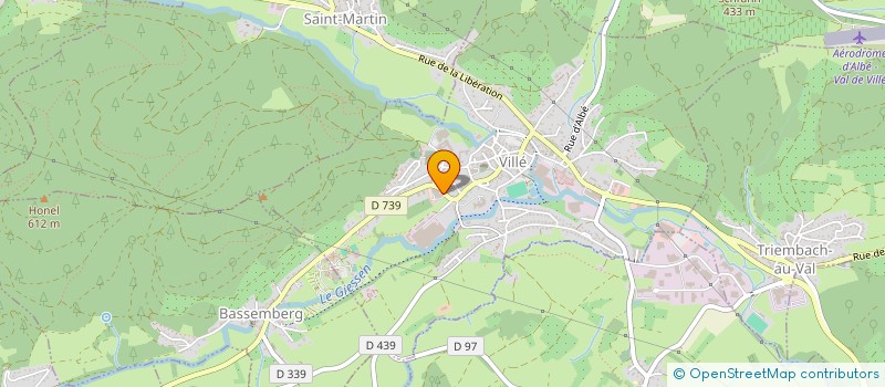 localisation de l'entreprise AMICALE DES SAPEURS-POMPIERS DE VILLE à VILLE