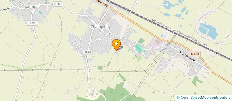 localisation de l'entreprise AMICALE DES SAPEURS POMPIERS DE VILLENEUVE LA GUYARD à VILLENEUVE-LA-GUYARD