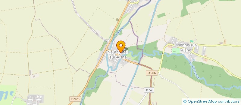 localisation de l'entreprise AMICALE DES SAPEURS-POMPIERS DE VILLENEUVE SUR AISNE à VILLENEUVE-SUR-AISNE