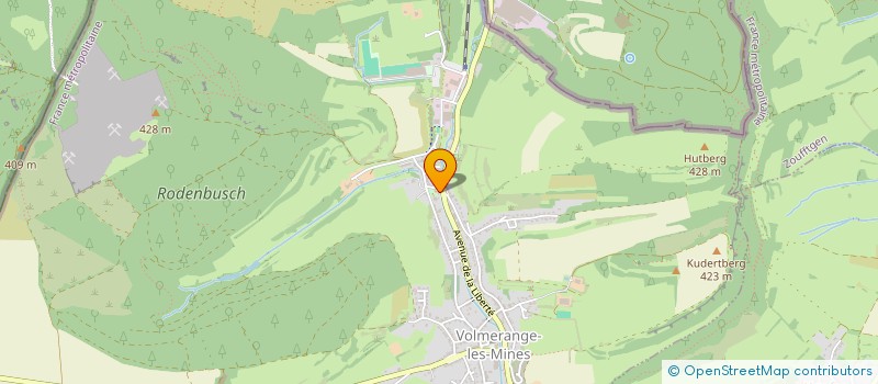 localisation de l'entreprise AMICALE DES SAPEURS POMPIERS DE VOLMERANGE LES MINES  VOLMERANGE-LES-MINES