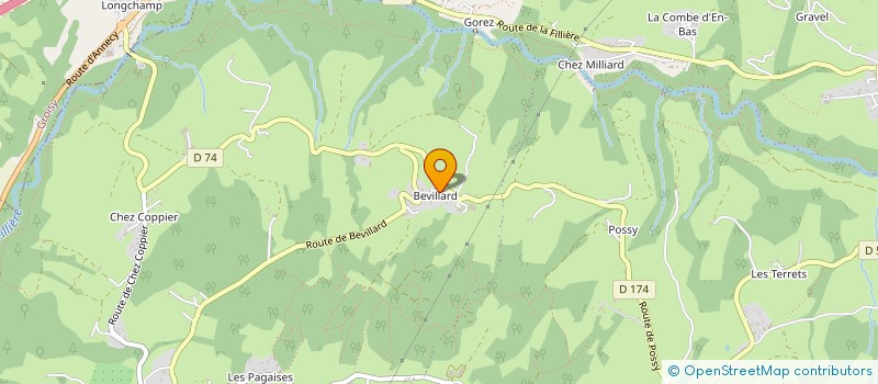 localisation de l'entreprise AMICALE DES SAPEURS POMPIERS DU PARMELAN à NAVES-PARMELAN