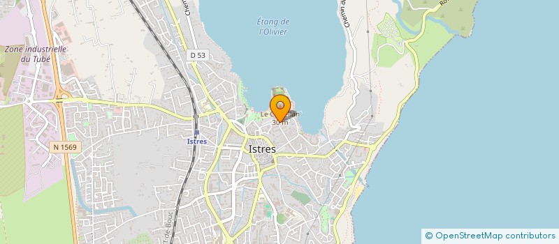 localisation de l'entreprise AMICALE DES SAPEURS POMPIERS ET DU PERSONNEL DU CSP D'ISTRES à ISTRES