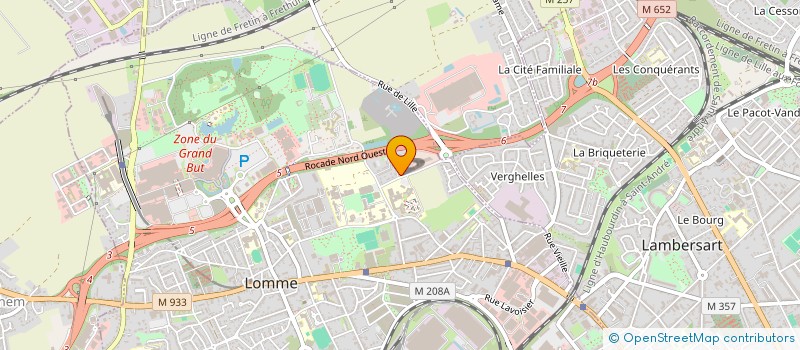 localisation de l'entreprise AMICALE DES SECOURISTES DE LOMME ET DES ENVIRONS à LILLE
