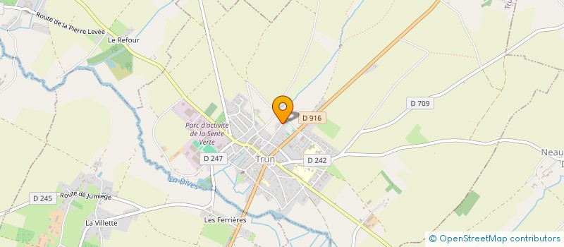 localisation de l'entreprise AMICALE DES SECOURISTES TRUN VIMOUTIERS à TRUN