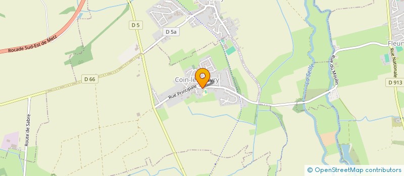 localisation de l'entreprise AMICALE DES SENIORS DE COIN LES CUVRY  COIN-LES-CUVRY