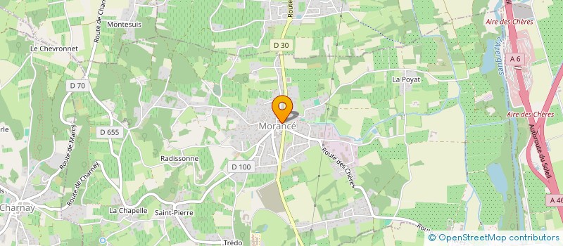 localisation de l'entreprise AMICALE DES SENIORS DE LA MAISON BEATRICE  MORANCE