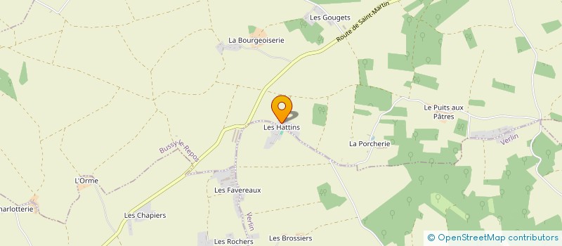 localisation de l'entreprise AMICALE DES SOIGNANTS DE JOIGNY  BUSSY LE REPOS