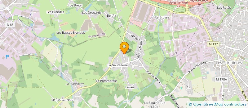 localisation de l'entreprise AMICALE DES SPORTIFS DU CHAMPSIOME  PONT-SAINT-MARTIN