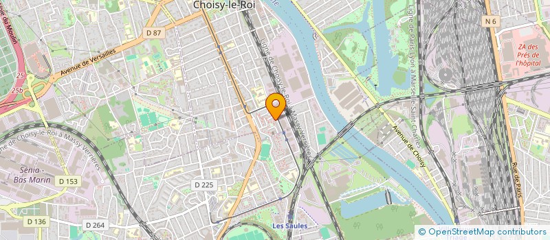 localisation de l'entreprise AMICALE DES SUPERS NAVIGATEURS à CHOISY-LE-ROI