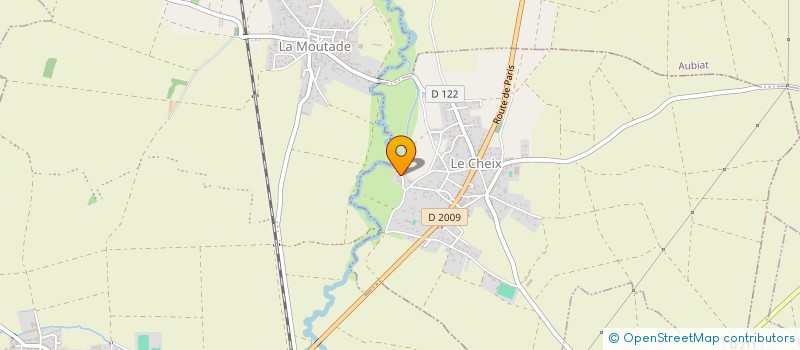 localisation de l'entreprise AMICALE DES SUPPORTERS DE L'UCVSP  LE CHEIX