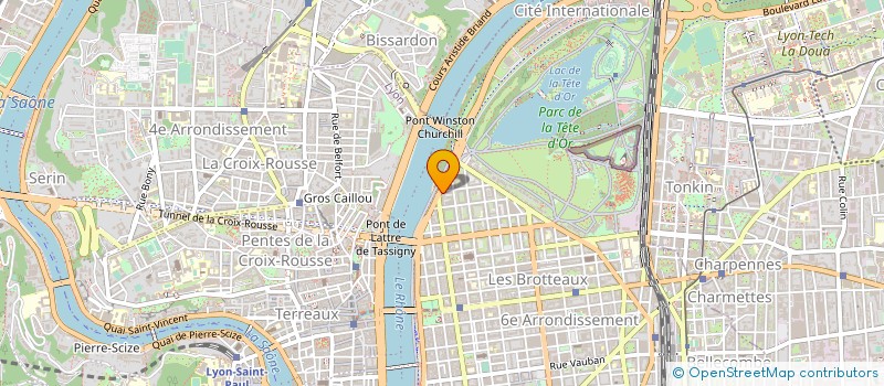 localisation de l'entreprise AMICALE DES TOQUES BLANCHES LYONNAISES ET DE LA REGION  LYON