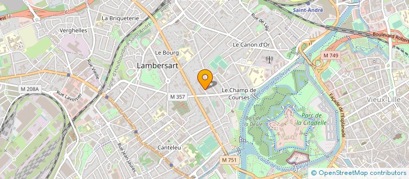 localisation de l'entreprise AMICALE DES TRANSMISSIONS à LAMBERSART