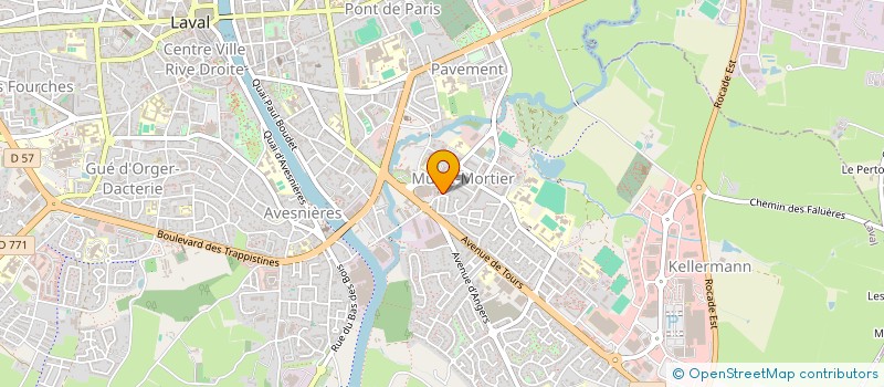 localisation de l'entreprise AMICALE DES TRAVAILLEURS ET COMMERCANTS MAROCAINS DE LA MAYENNE à LAVAL