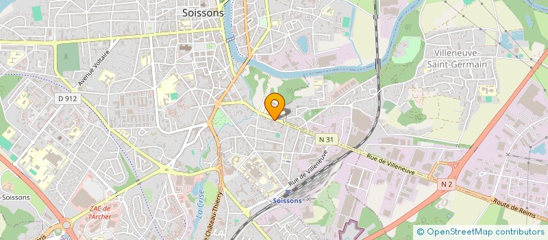 localisation de l'entreprise AMICALE DES TRAVAILLEURS TURCS DE SOISSONS ET SES ENVIRONS à SOISSONS