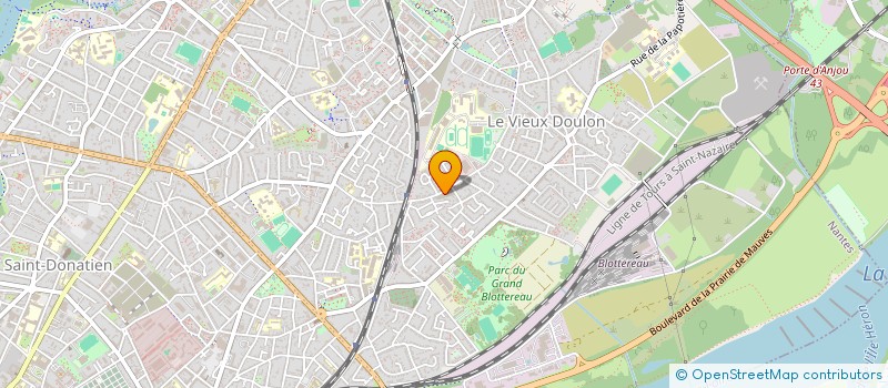 localisation de l'entreprise AMICALE DES VENDEURS AGREES RENAULT à NANTES
