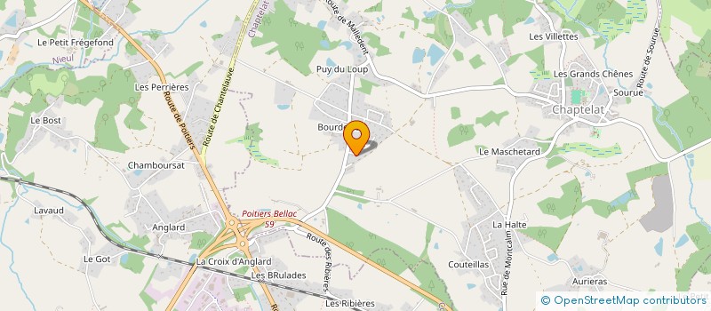localisation de l'entreprise AMICALE DES VENTRES BOMBIS à CHAPTELAT