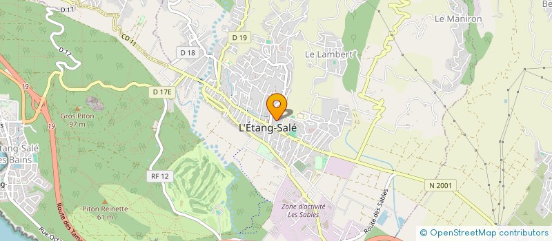 localisation de l'entreprise AMICALE DES VETERANS DE LA LIGNE DES BAMBOUS à L'ETANG-SALE